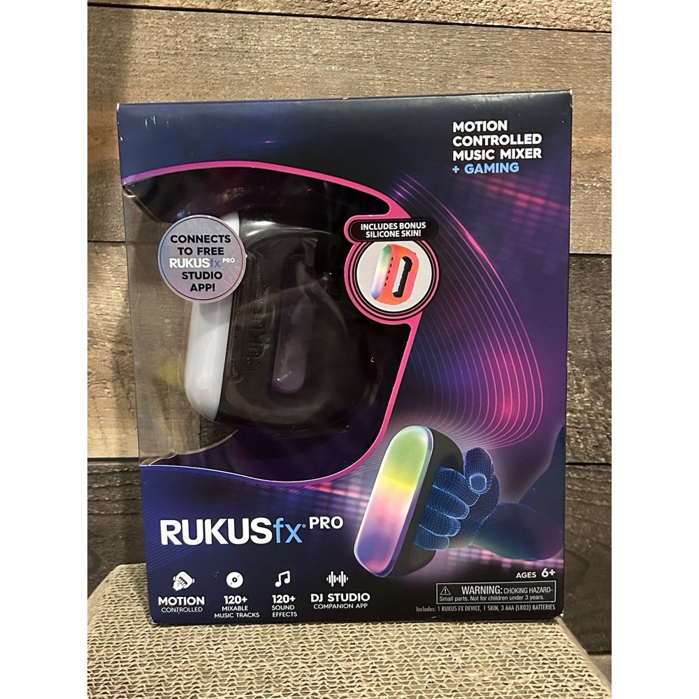 RUKUSfx‎ Pro Motion Controlled Music Mixer Plus Gaming 120+ Sound Effects